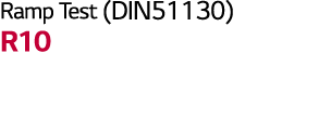 Ramp Test (DIN51130) R10 