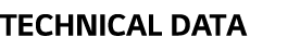 TECHNICAL DATA