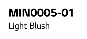 MIN0005-01 Light Blush