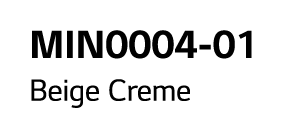 MIN0004-01 Beige Creme