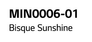 MIN0006-01 Bisque Sunshine