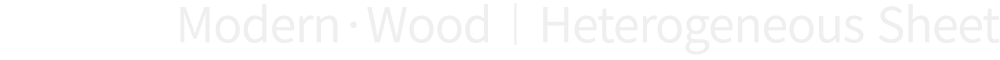 Modern Wood Heterogeneous Sheet