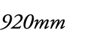 920mm