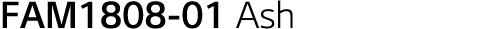 FAM1808-01 Ash