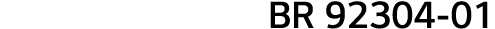 BR 92304-01