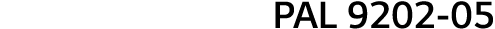 PAL 9202-05 