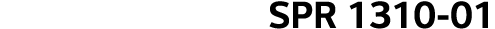 SPR 1310-01