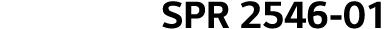 SPR 2546-01