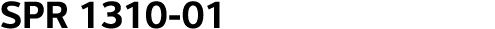 SPR 1310-01