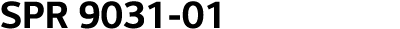 SPR 9031-01
