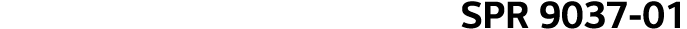 SPR 9037-01