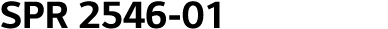 SPR 2546-01