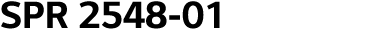 SPR 2548-01