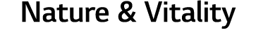 Nature & Vitality