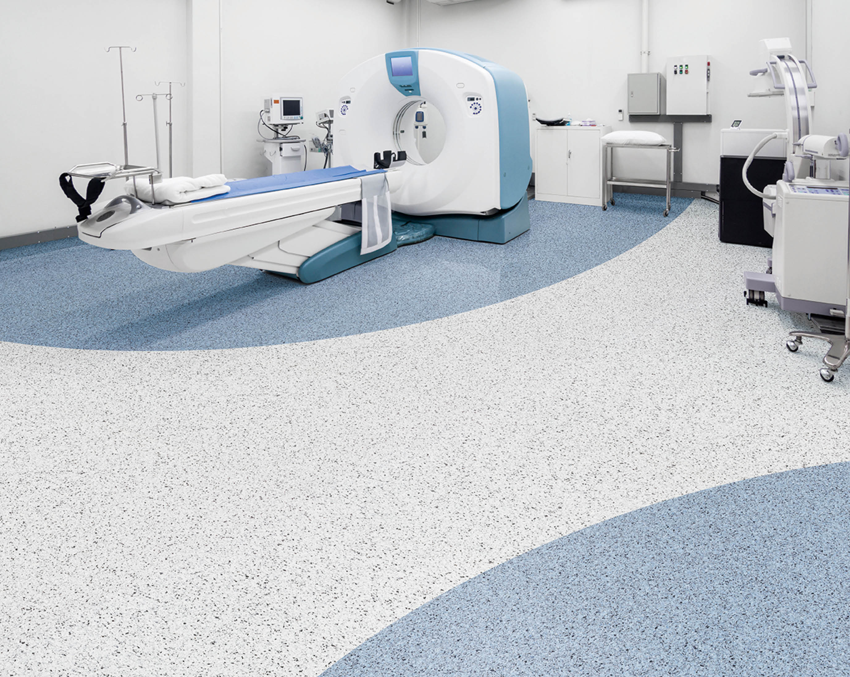  Computed tomography or computed axial tomography scan machine in hospital room; Shutterstock ID 217740025