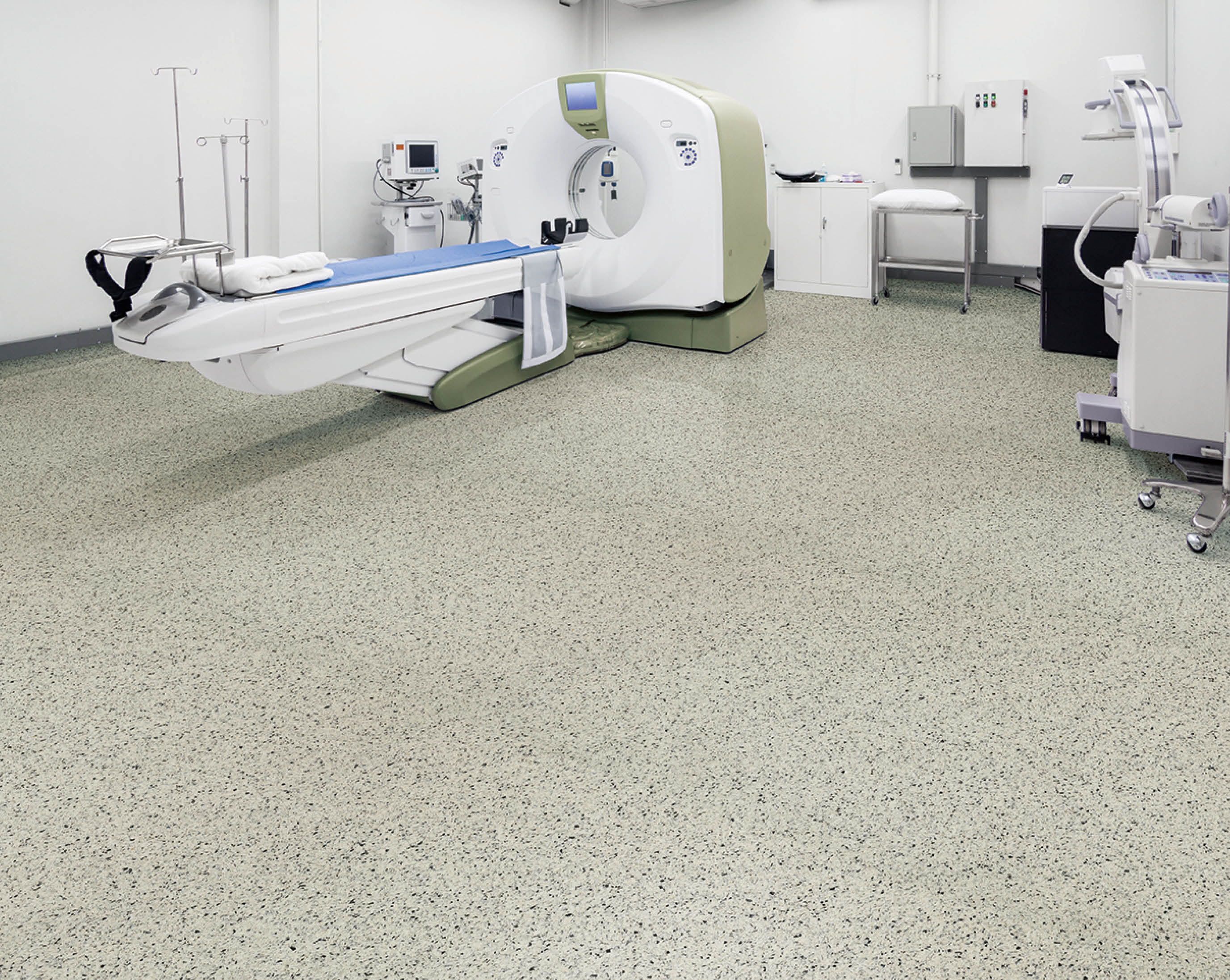  Computed tomography or computed axial tomography scan machine in hospital room; Shutterstock ID 217740025