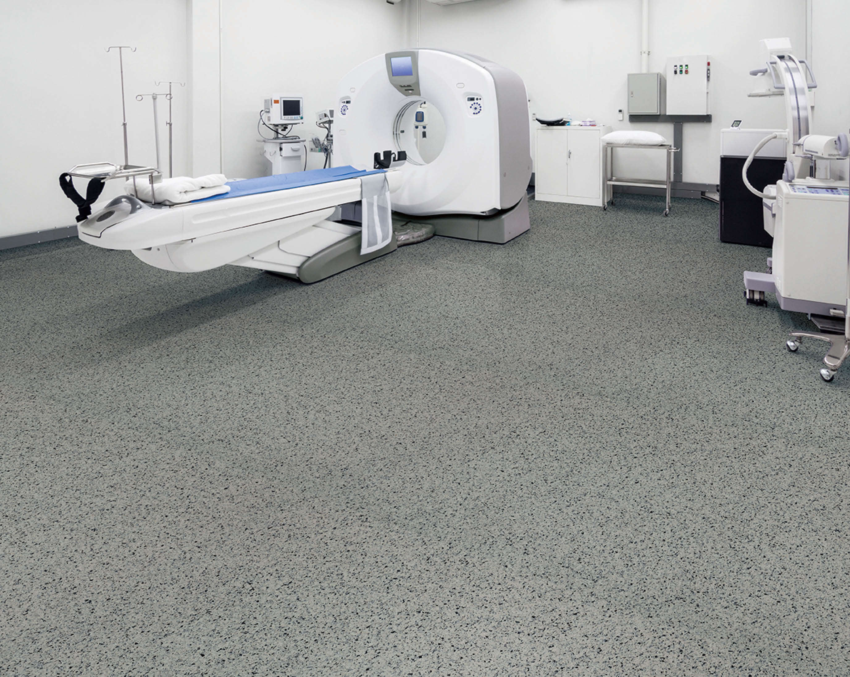  Computed tomography or computed axial tomography scan machine in hospital room; Shutterstock ID 217740025