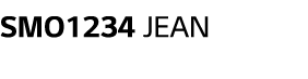 SMO1234 JEAN 