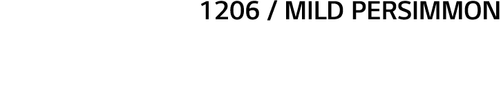 1206   Mild Persimmon