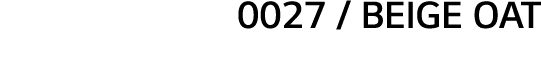 0027   Beige Oat 