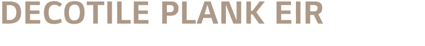DecoTile PLANK EIR 