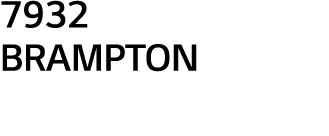 7932 BRAMPTON