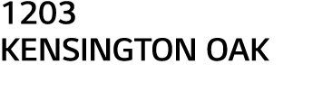 1203 KENSINGTON OAK 