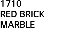 1710 RED BRICK MARBLE