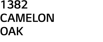 1382 CAMELON OAK