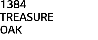 1384 TREASURE OAK