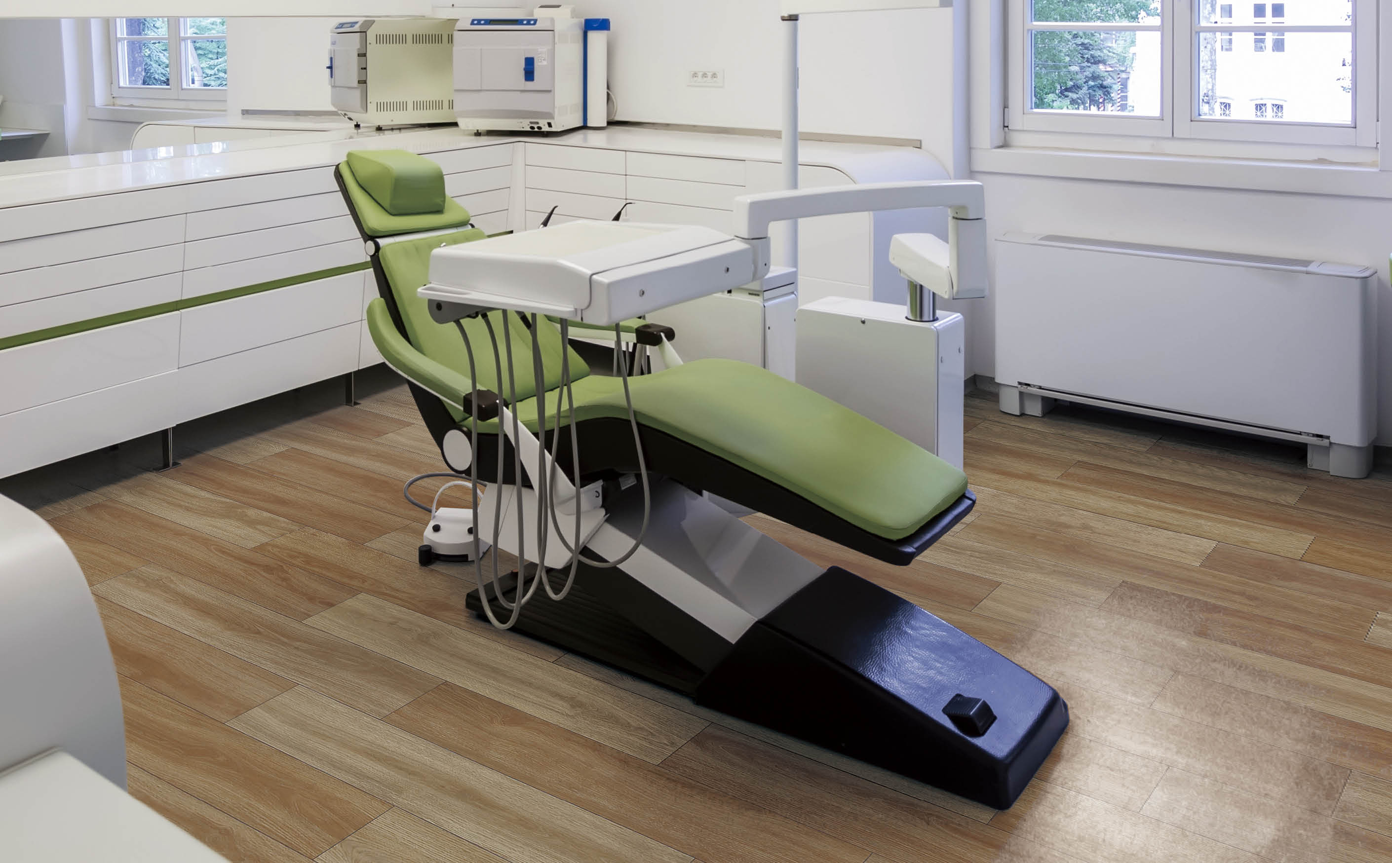 Dental office interior and equipment; Shutterstock ID 307197797