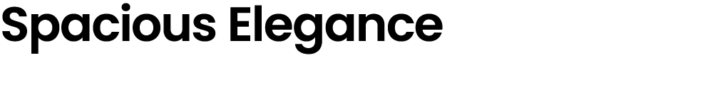 Spacious Elegance