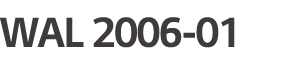 WAL 2006-01