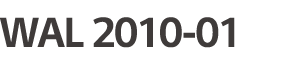 WAL 2010-01