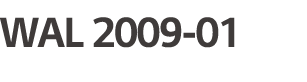 WAL 2009-01