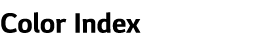 Color Index